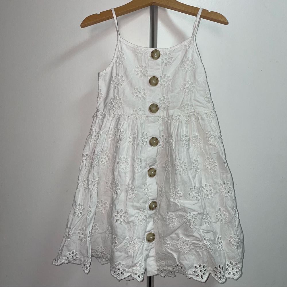 White flower dress